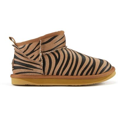 Australia Luxe Gemütlicher, ultrakurzer Zebra-Stiefel Tier US 39 Australia Luxe Gemütlicher, ultrakurzer Zebra-Stiefel Tier US 39