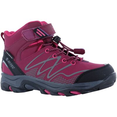 Hi-Tec Blackout Mid Kinderwanderschuhe Rosa EU 34 / UK 2 Hi-Tec Blackout Mid Kinderwanderschuhe Rosa EU 34 / UK 2