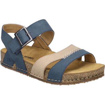 JOSEF SEIBEL Hannah 01 Sandale für Damen Blau Hannah 01, azur-kombi Blau EU 37,5 / UK 4,5 JOSEF SEIBEL Hannah 01 Sandale für Damen Blau Hannah 01, azur-kombi Blau EU 37,5 / UK 4,5