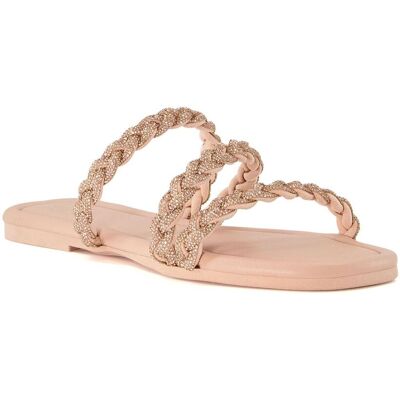 Dune London Dune Lassa Synthetische Damen Sandalen Nackt Rosa EU 37 / UK 4 Dune London Dune Lassa Synthetische Damen Sandalen Nackt Rosa EU 37 / UK 4