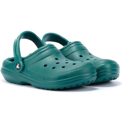 Crocs Klassische gefütterte Frauen Smaragd Clogs Smaragd EU 38 / UK 5 Crocs Klassische gefütterte Frauen Smaragd Clogs Smaragd EU 38 / UK 5
