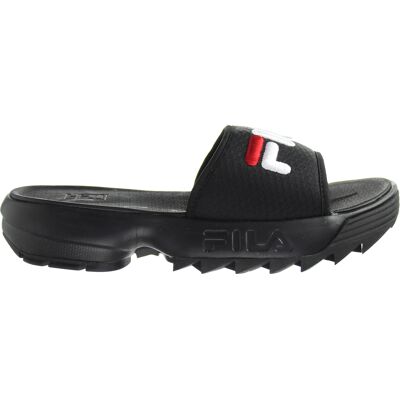 Fila Disruptor Slide Womens Black Sliders Schwarz EU 35 / UK 2,5 Fila Disruptor Slide Womens Black Sliders Schwarz EU 35 / UK 2,5