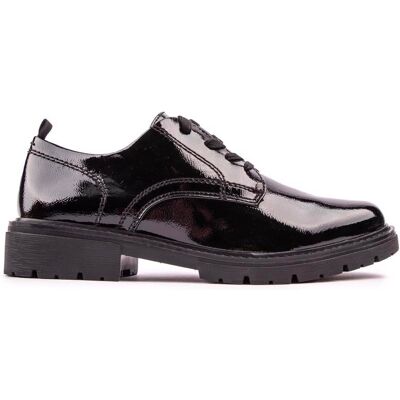 Jana Patent Derby Des Chaussures Schwarz EU 38 / UK 5 Jana Patent Derby Des Chaussures Schwarz EU 38 / UK 5