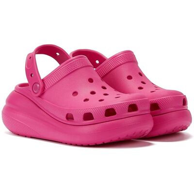 Crocs Classic Crush Clog Juice Damen Rosa Sandalen Rosa EU 40,5 / UK 7 Crocs Classic Crush Clog Juice Damen Rosa Sandalen Rosa EU 40,5 / UK 7