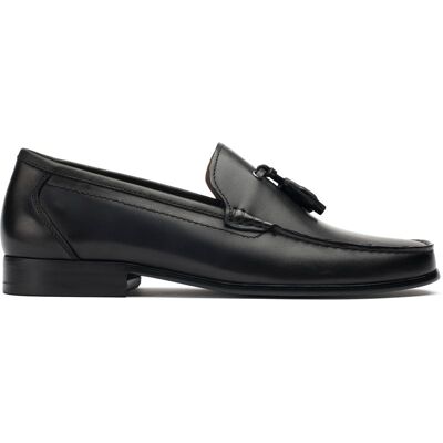 Sole Rod Tassel Loafer Schuhe Schwarz EU 42 / UK 8 Sole Rod Tassel Loafer Schuhe Schwarz EU 42 / UK 8