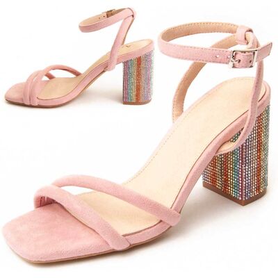 Montevita Absatzsandale Sanndarey7 in Pink Rosa EU 37 Montevita Absatzsandale Sanndarey7 in Pink Rosa EU 37
