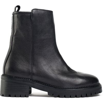 Sole Sohle Handgefertigt Daumen-Zip-Stiefel Schwarz EU 37 / UK 4 Sole Sohle Handgefertigt Daumen-Zip-Stiefel Schwarz EU 37 / UK 4