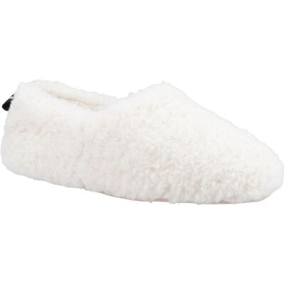 Hush Puppies Emily Kunstfell Damen Creme Hausschuhe Creme EU 38 / UK 5 Hush Puppies Emily Kunstfell Damen Creme Hausschuhe Creme EU 38 / UK 5