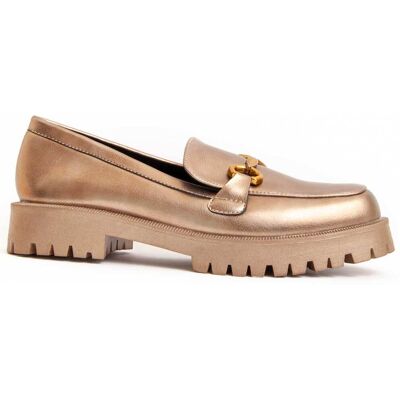 Montevita Plateau-Mokassin Macca3 In Golden Gold EU41 Montevita Plateau-Mokassin Macca3 In Golden Gold EU41
