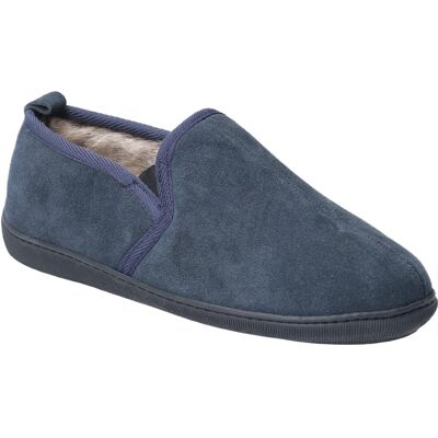 Hush Puppies Herren Arnold Slip On Leder Pantoffel (Marine) Marine EU 46 / UK 11 Hush Puppies Herren Arnold Slip On Leder Pantoffel (Marine) Marine EU 46 / UK 11