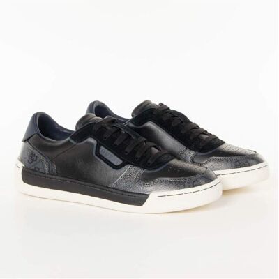 Guess Herren-Sneaker Essentials Schwarz EU42 Guess Herren-Sneaker Essentials Schwarz EU42