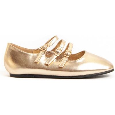 Montevita Ballerina Ballekid In Golden Gold EU 33 Montevita Ballerina Ballekid In Golden Gold EU 33