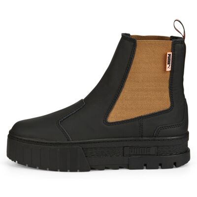 PUMA Damen Mayze Pop Chelsea Boot Schwarz EU 41 / UK 7,5 PUMA Damen Mayze Pop Chelsea Boot Schwarz EU 41 / UK 7,5