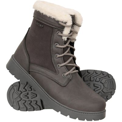 Mountain Warehouse - Damen Stiefeletten, Thermisches Material (Holzkohle) Holzkohle EU 39/UK 6 Mountain Warehouse - Damen Stiefeletten, Thermisches Material (Holzkohle) Holzkohle EU 39/UK 6