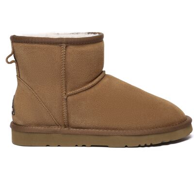 EverAU Australia EVER AU Damen Leder Kurzstiefel - Ostrich Kastanie EU 40,5 / UK 7 EverAU Australia EVER AU Damen Leder Kurzstiefel - Ostrich Kastanie EU 40,5 / UK 7