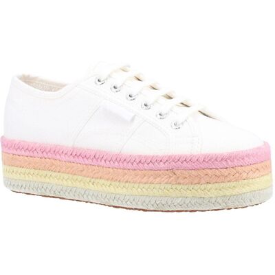 Superga 2790 Multicolor Rope 100% Baumwolle Damen Weiß/Candy Mehrfarbig Turnschuhe Weiß EU 39/UK 6 Superga 2790 Multicolor Rope 100% Baumwolle Damen Weiß/Candy Mehrfarbig Turnschuhe Weiß EU 39/UK 6