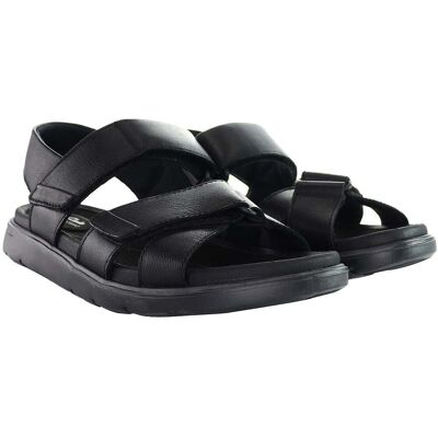 Clarks UnWilmore Band Schwarze Herren-Sandalen Schwarz EU 39/UK 6 Clarks UnWilmore Band Schwarze Herren-Sandalen Schwarz EU 39/UK 6