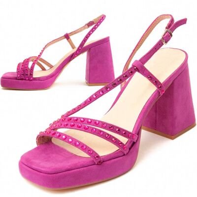 Montevita Absatzsandale Festsand2 in Fuchsia Fuchsie EU 37 Montevita Absatzsandale Festsand2 in Fuchsia Fuchsie EU 37