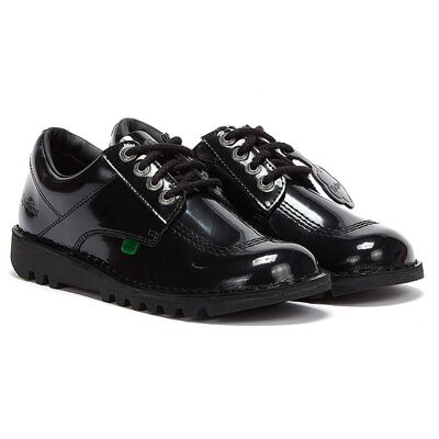 Damen Kickers Kick Lo Lackschuhe - (Schwarz) Schwarz EU 36 / UK 3 Damen Kickers Kick Lo Lackschuhe - (Schwarz) Schwarz EU 36 / UK 3