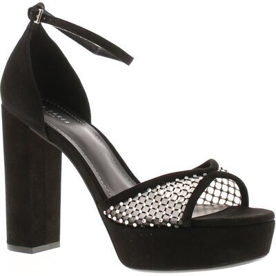 Ted Baker Damenabsätze Bexins Wildleder Leder Plateausandalen Blockabsatz Peeptoe Schwarz Schwarz EU 39/UK 6 Ted Baker Damenabsätze Bexins Wildleder Leder Plateausandalen Blockabsatz Peeptoe Schwarz Schwarz EU 39/UK 6