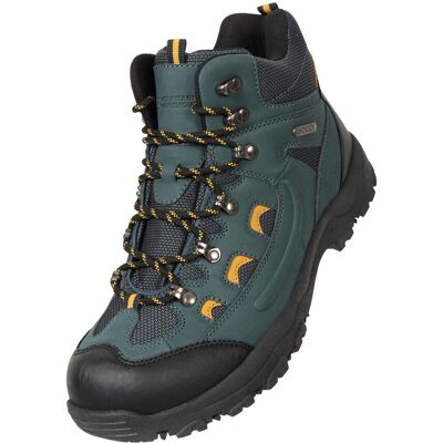 Mountain Warehouse Herren Adventurer Wasserdichte Wanderschuhe (blau) Blau EU 45.5 / UK 10.5 Mountain Warehouse Herren Adventurer Wasserdichte Wanderschuhe (blau) Blau EU 45.5 / UK 10.5