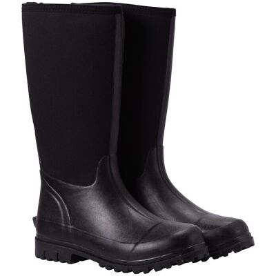 Mountain Warehouse Damen/Damen Mucker Neopren-Wadenstiefel (Schwarz) Schwarz EU 37 / UK 4 Mountain Warehouse Damen/Damen Mucker Neopren-Wadenstiefel (Schwarz) Schwarz EU 37 / UK 4