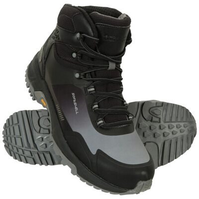 Mountain Warehouse Herren Extreme Spectrum Softshell Wasserdichte Stiefel (Grau) Grau EU 40,5 / UK 7 Mountain Warehouse Herren Extreme Spectrum Softshell Wasserdichte Stiefel (Grau) Grau EU 40,5 / UK 7