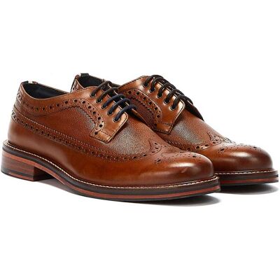 Ben Sherman Archie Brogue Herren Tan Schuhe Braun EU 40,5 / UK 7 Ben Sherman Archie Brogue Herren Tan Schuhe Braun EU 40,5 / UK 7