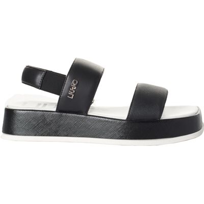Liu Jo Niedrige Plateausandalen 4A4723EX255 Damen Schwarz US 39 Liu Jo Niedrige Plateausandalen 4A4723EX255 Damen Schwarz US 39