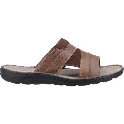 Hush Puppies - Herren Mules "Archer", Leder (Hellbraun) Bräunen EU 43 / UK 9 Hush Puppies - Herren Mules "Archer", Leder (Hellbraun) Bräunen EU 43 / UK 9