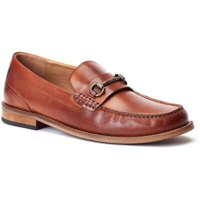 Base London Madison Leder Herren braune Slipper Braun EU 46 / UK 11 Base London Madison Leder Herren braune Slipper Braun EU 46 / UK 11