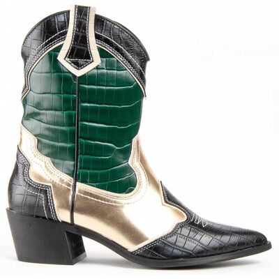 Montevita Stiefel Botinia8 Grün Grün EU 37 Montevita Stiefel Botinia8 Grün Grün EU 37