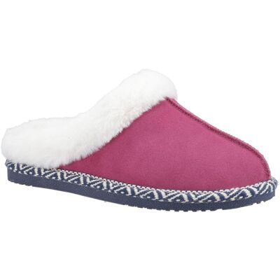Hush Puppies Amara Wildleder Damen Rosa Pantoffeln Rosa EU 38 / UK 5 Hush Puppies Amara Wildleder Damen Rosa Pantoffeln Rosa EU 38 / UK 5