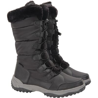Mountain Warehouse Damen/Damen Snowflake Schneestiefel (Schwarz) Schwarz EU 38 / UK 5 Mountain Warehouse Damen/Damen Snowflake Schneestiefel (Schwarz) Schwarz EU 38 / UK 5