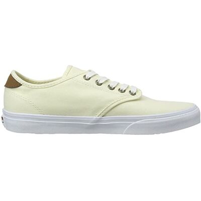Vans Camden Mens White Plimsolls Gelb EU 45.5 / UK 10.5 Vans Camden Mens White Plimsolls Gelb EU 45.5 / UK 10.5