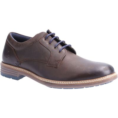 Hush Puppies Julian Leder Herren Schnürschuhe in Braun Braun EU 40,5 / UK 7 Hush Puppies Julian Leder Herren Schnürschuhe in Braun Braun EU 40,5 / UK 7