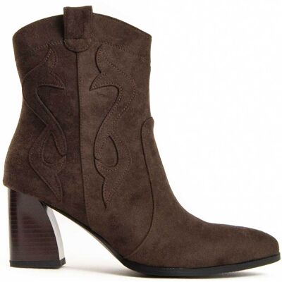 Montevita Absatzstiefelette Cacera Grün Grün US 39 Montevita Absatzstiefelette Cacera Grün Grün US 39