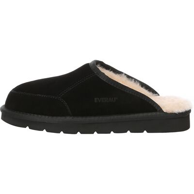 EverAU Australia EVER AU Herren Lark Hausschuhe - Schwarz Schwarz EU 47.5 / UK 12 EverAU Australia EVER AU Herren Lark Hausschuhe - Schwarz Schwarz EU 47.5 / UK 12