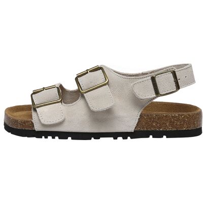 EverAU Australia EVER AU Damen Leder Sandalen - Flame Creme EU 38 / UK 5 EverAU Australia EVER AU Damen Leder Sandalen - Flame Creme EU 38 / UK 5
