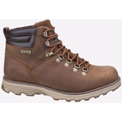 Caterpillar Herren Sire wasserdichte Arbeitsstiefel aus braunem Zuckerleder Braun EU 39/UK 6 Caterpillar Herren Sire wasserdichte Arbeitsstiefel aus braunem Zuckerleder Braun EU 39/UK 6