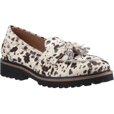 Hush Puppies Ginny Wildleder Damen Animal Loafers Creme EU 36 / UK 3 Hush Puppies Ginny Wildleder Damen Animal Loafers Creme EU 36 / UK 3