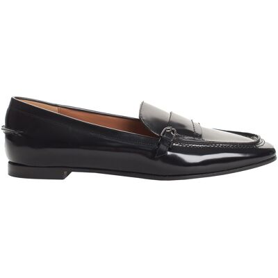 Emporio Armani X3A079 Damen-Ledermokassins Schwarz EU 36 Emporio Armani X3A079 Damen-Ledermokassins Schwarz EU 36