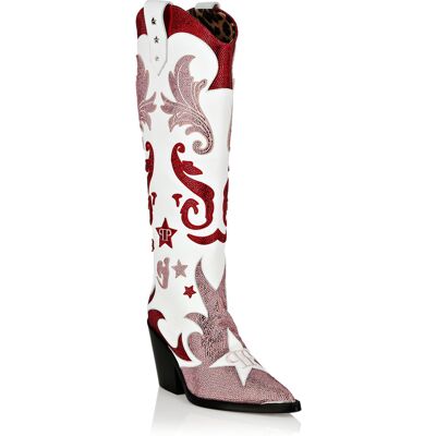 Philipp Plein Stiefel Stars Rot EU35 Philipp Plein Stiefel Stars Rot EU35