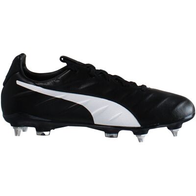 Puma King Platinum 21 MxSG Schwarze Leder Herren Fußballschuhe - Fußballschuhe Puma King Platinum 21 MxSG Schwarze Leder Herren Fußballschuhe - Fußballschuhe