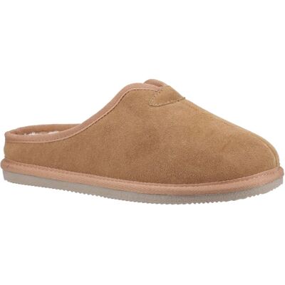 Hush Puppies Conrad Wildleder Herren Pantoffeln Tan Bräunen EU 40,5 / UK 7 Hush Puppies Conrad Wildleder Herren Pantoffeln Tan Bräunen EU 40,5 / UK 7