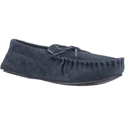 Hush Puppies Clyde Wildleder Herren Navy Hausschuhe Marine EU 44.5 / UK 10 Hush Puppies Clyde Wildleder Herren Navy Hausschuhe Marine EU 44.5 / UK 10