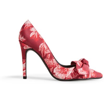 Ted Baker Ryama 100 Mm Tapisserietäuschung Schleife Court, Rot Rot EU 39/UK 6 Ted Baker Ryama 100 Mm Tapisserietäuschung Schleife Court, Rot Rot EU 39/UK 6