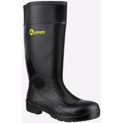 Amblers Safety Amblers FS100 WASSERDICHTE Sicherheitsgummistiefel Herren Schwarz EU 40 / UK 6,5 Amblers Safety Amblers FS100 WASSERDICHTE Sicherheitsgummistiefel Herren Schwarz EU 40 / UK 6,5