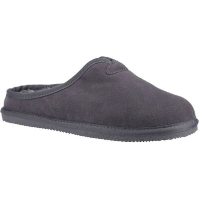 Hush Puppies Conrad Wildleder Herren Pantoffeln Grau Grau EU 40,5 / UK 7 Hush Puppies Conrad Wildleder Herren Pantoffeln Grau Grau EU 40,5 / UK 7