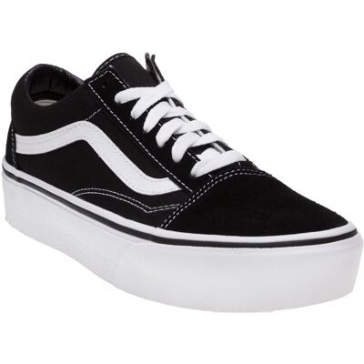 Vans Turnschuhe Old Skool Plattform Schwarz Schwarz EU 38 / UK 5 Vans Turnschuhe Old Skool Plattform Schwarz Schwarz EU 38 / UK 5